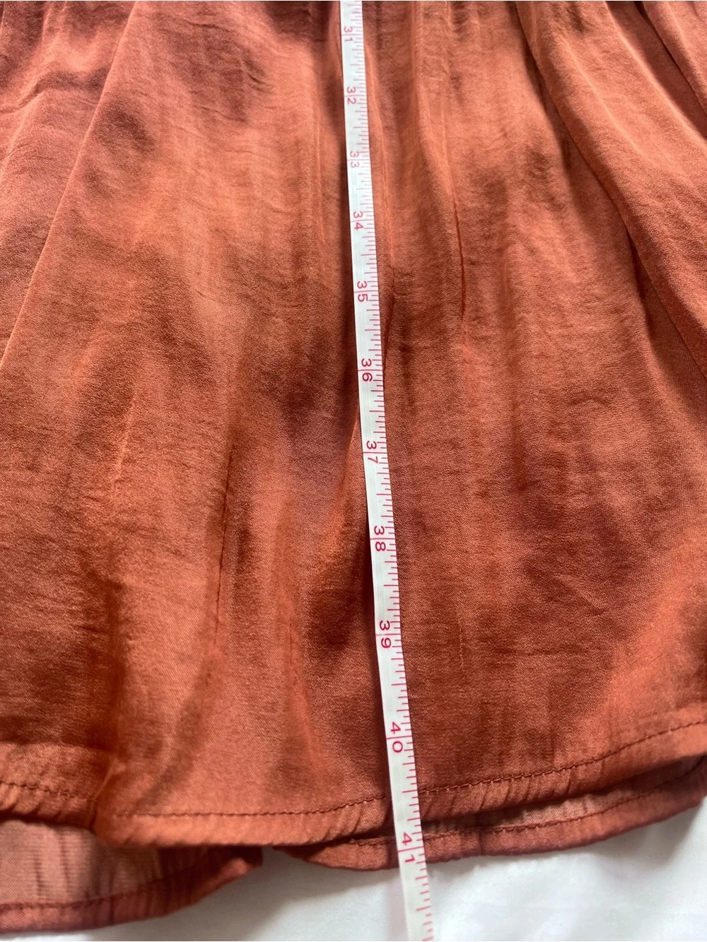 stradivarius Tiered Maxi Skirt in Rust Brown